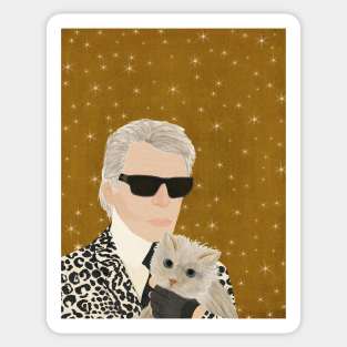 Karl and Choupette Sticker